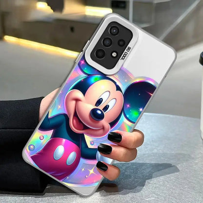 Case for Samsung Galaxy A32 A22 A55 5G A13 A72 A54 A14 A53 A52 A34 A35 A25 A24 A23 A16 A15 Phone Cover Mickey Minnie Mouse Cute