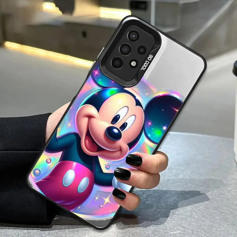 Case for Samsung Galaxy A32 A22 A55 5G A13 A72 A54 A14 A53 A52 A34 A35 A25 A24 A23 A16 A15 Phone Cover Mickey Minnie Mouse Cute