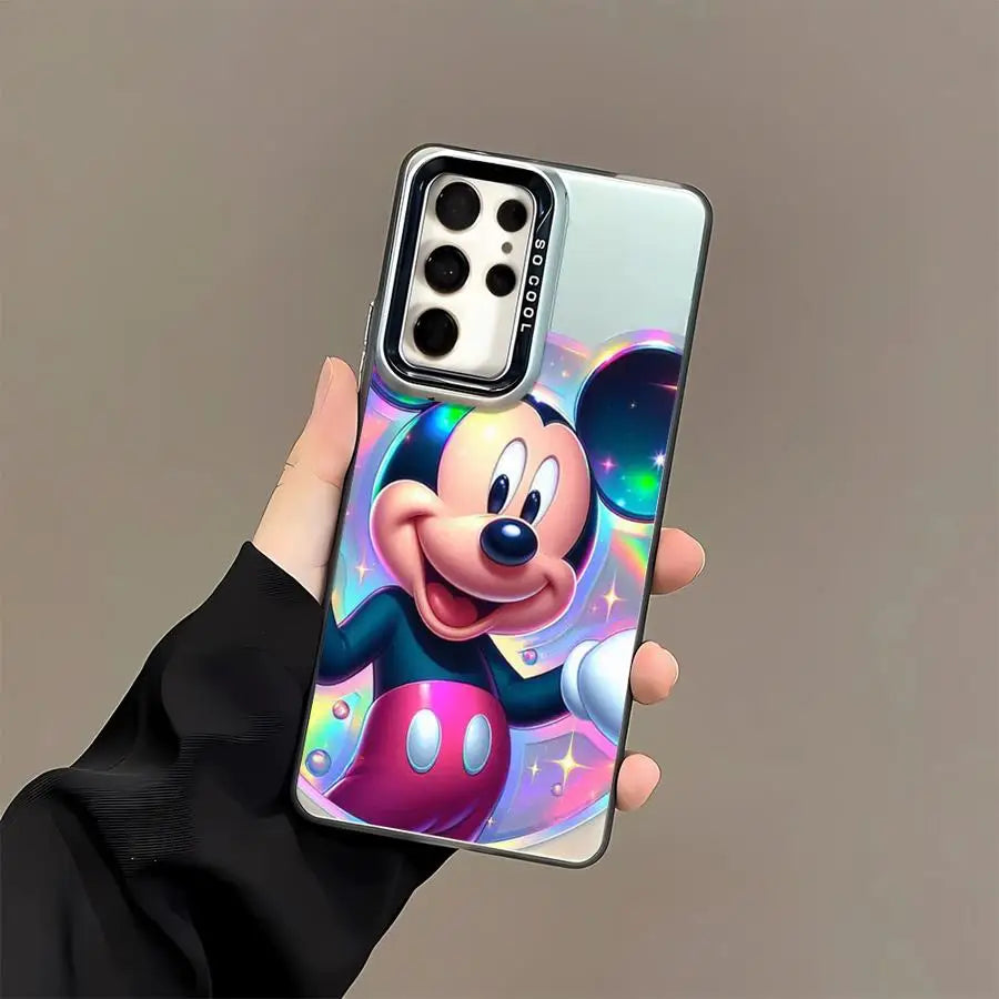 Case for Samsung Galaxy A32 A22 A55 5G A13 A72 A54 A14 A53 A52 A34 A35 A25 A24 A23 A16 A15 Phone Cover Mickey Minnie Mouse Cute